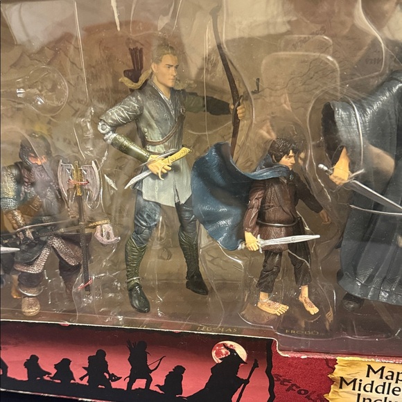 The Lord of the Rings action figures -Deluxe Gift Pack- new